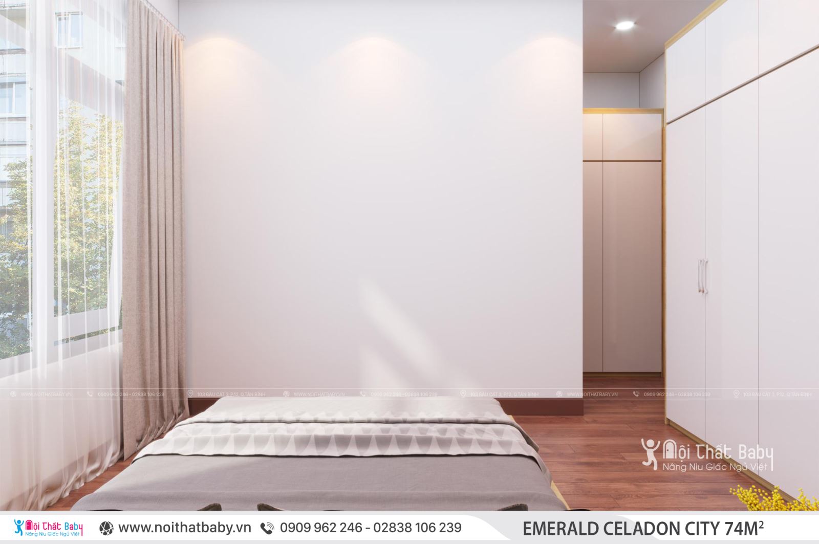 Tổng hợp các mẫu thiết kế nội thất Chung cư Emerald Celadon City